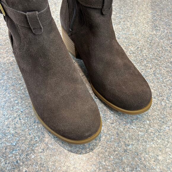 Koolaburra By UGG Women’s Madeley Tall Suede Boot Chocolate 9 - Picture 5 of 7